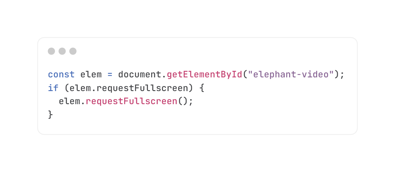 Code Sample
